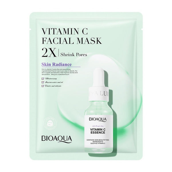Face mask with vitamin C