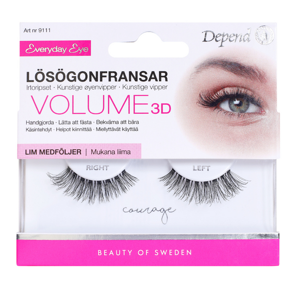 Depend Everyday Eye False Eyelashes Courage