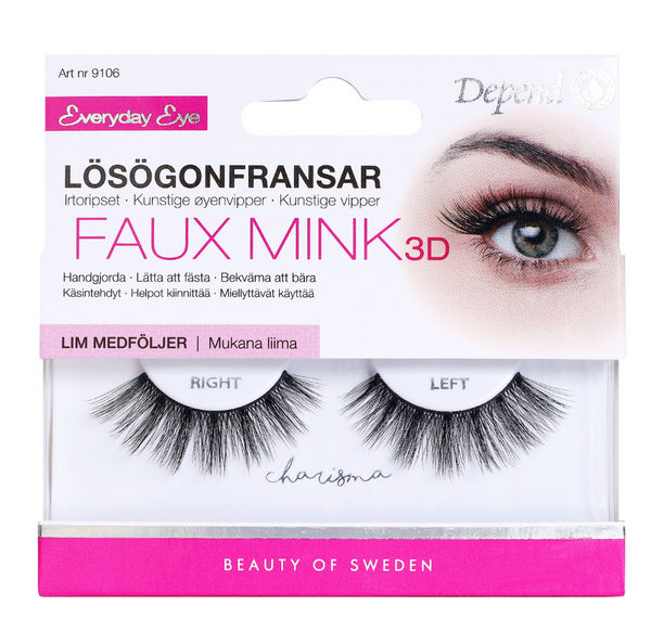 Depend Everyday Eye False Eyelashes Charisma