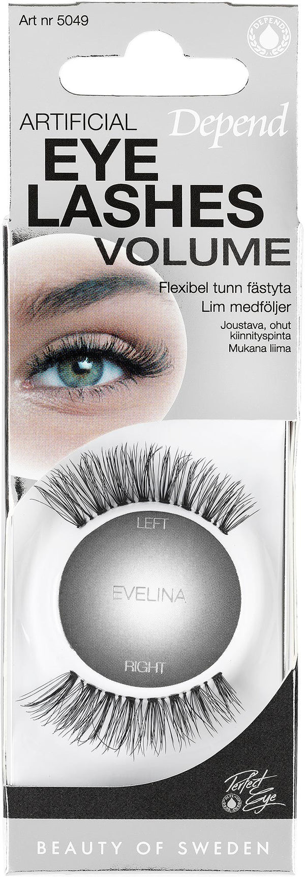 Depend Perfect Eye Eyelashes 3D Volume Evelina