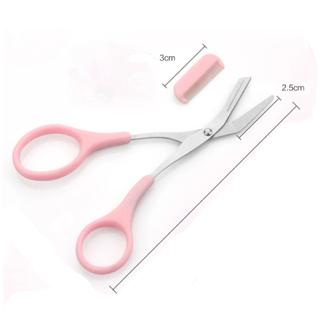 Professional eyebrow scissors