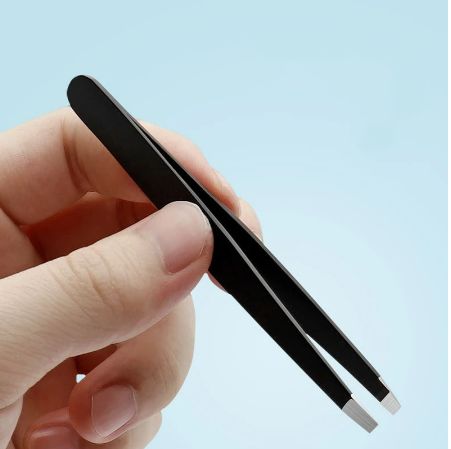 Black tweezers